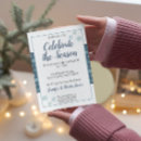 Recherche de solstice invitations Flocons de neige