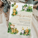 Recherche de watercolor greenery baby shower invitations Pour tous