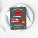 Recherche de de pompiers invitations Camion à incendie