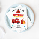 Recherche de de pompiers invitations Camion à incendie