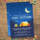 Recherche de tente invitations Feu de camp