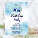 Recherche de bleu cyan invitations Parties scintillant
