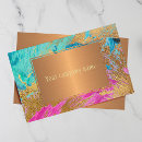 Recherche de peinture abstraite cartes visite Customer
