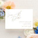 Recherche de elegant gold save the dates Couple
