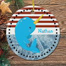 Recherche de narval ornements Noël
