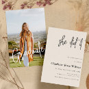 Recherche de photo faite sur commande invitations Diplômé