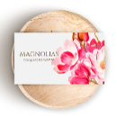 Recherche de magnolias roses cartes visite Féminine
