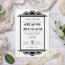 Recherche de frame invitations Noir et blanc