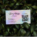 Recherche de feuille coloré cartes visite Abstrait