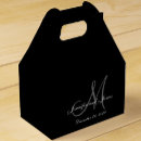 Recherche de faveur mariage ballotins Monogramme