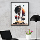 Recherche de trou noir art Planètes