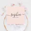 Recherche de rose girly cartes visite Élégant