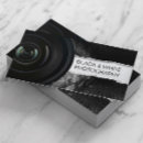 Recherche de lentille de photo cartes visite Moderne