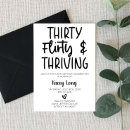 Zoek naar dertig uitnodigingen Zwart