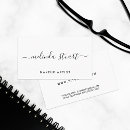 Recherche de manuscrite cartes visite Maquilleur