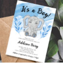 Recherche de éléphant de garçon invitations Des éléphants