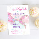 Recherche de gold mermaid anniversaire invitations Sous la mer