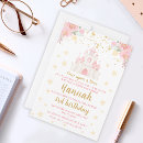 Zoek naar princess castle uitnodigingen Glitter