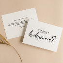 Zoek naar bridesmaids uitnodigingen Zwart wit