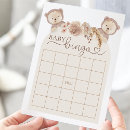 Recherche de bingo invitations Ours en peluche