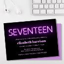 Recherche de 17 ans invitations Simple