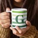 Recherche de green stripe tasses Monogramme