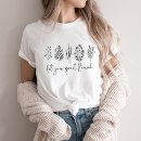 Recherche de tu fleuris tshirts Simple