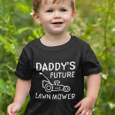 Recherche de jardinier bébé tshirts Tondeuse à gazon