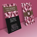 Zoek naar roze achtergrond visitekaartjes Ontwerp