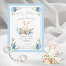 Recherche de lapin bleu invitations Mignon