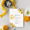 Recherche de rose jaune mariage invitations Typographie