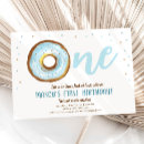 Recherche de sweet one anniversaire invitations Beignets