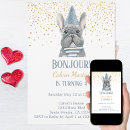 Recherche de de chien anniversaire invitations Bleu