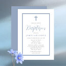 Recherche de gris bleu baptême invitations Bleu et blanc