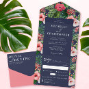 Recherche de modern tropical mariage invitations Couple