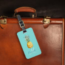 Recherche de ananas bagages étiquettes Monogramme