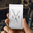 Zoek naar monogram logo visitekaartjes Salon