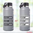 Recherche de white monogram autocollants Black and white