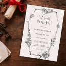 Recherche de humoristique mariage invitations Noir et blanc