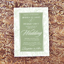 Recherche de motif vintage invitations Élégant