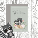 Recherche de raccoon vœux cartes Aquarelle