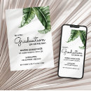 Recherche de tropical graduation invitations Rétro