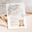 Recherche de boho teddy bear baby shower invitations Pour elle