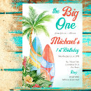 Recherche de de planche de surf anniversaire invitations Palmier