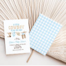 Recherche de western cowboy baby shower invitations Un petit cowboy