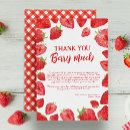 Recherche de la baie vœux cartes Fraise