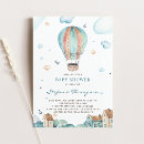 Recherche de hot air balloon party invitations Montgolfière