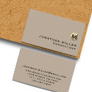 Recherche de taupe et beige cartes visite Minimaliste