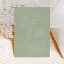 Recherche de delicate bridal shower invitations Pour elle