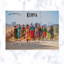 Recherche de la tribu cartes postales Kenya